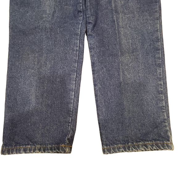 L.L. BEAN Double L Relaxed Fit High‎ Rise Flannel Lined Jeans Women's Size 18P - Picture 4 of 10